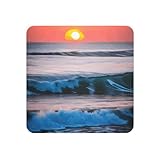 Taille précise et pratique : le coucher de soleil et le lever du soleil avec les aimants ronds Ocean Sea Waves mesurent 5,3 cm de diamètre, avec une épaisseur minimale de 0,13 cm. Cela les rend assez substantiels pour voir facilement mais minces pour les empiler ou les organiser