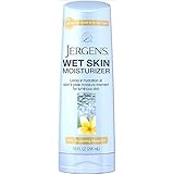 Jergens Wet Skin Moisturizer Monoi Oil 10 Ounce (295ml) (2 Pack)