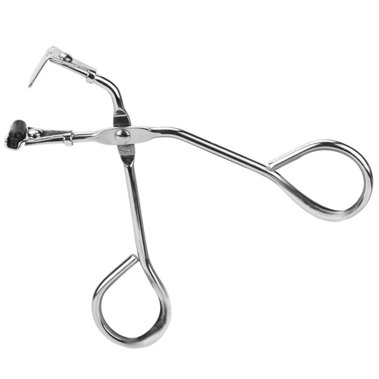 Edelstahl Kleiner Wimpernzange, Tragbar, Gebogen, Silber