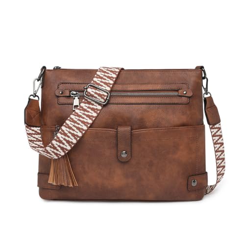 Sacs à Croisé en PU Premium - Finition Vintage et Confort Absolu pour Femme