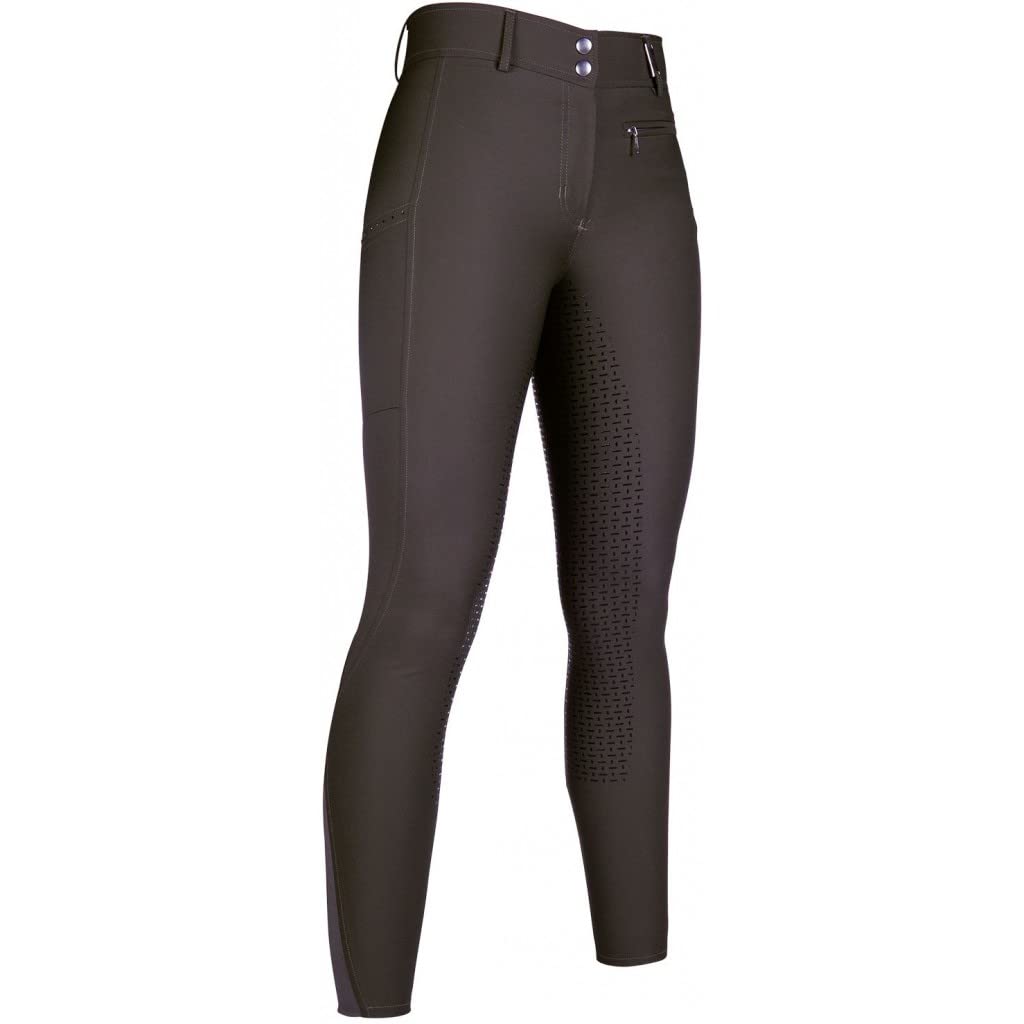 Hkm Women's Lea Trousers, 2100 Dark Brown, 40