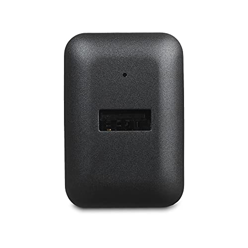 Image of Amazon Basics 12W One-Port USB-A Wall Charger (2.4A), Portable Charging for Multiple Devices, iPhone 15 /14 /13 /12 /11 /X, Samsung, and more, Black