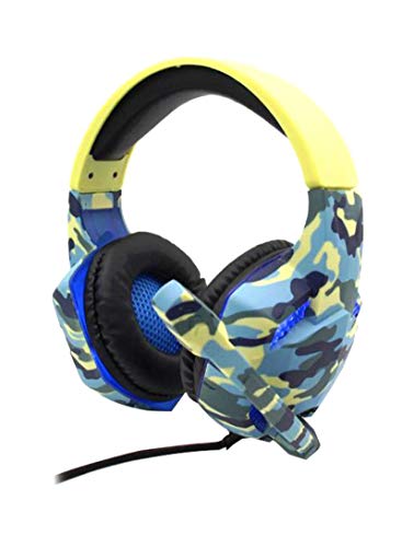 Casque gamer Komc G306 micro USB LED peripherique audio pour ordinateur - 2