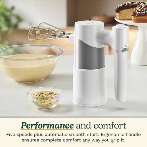 Cuisinart 5 Speed Hand Mixer, HM-150, White - image 3