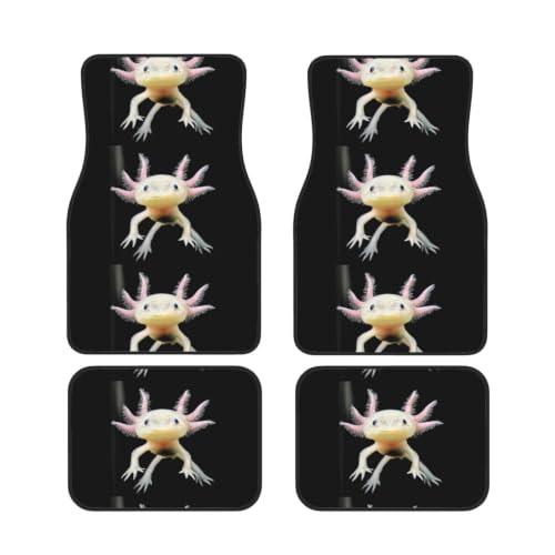 Alfombrillas para coche de ajolote juego de neopreno antideslizante contra manchas