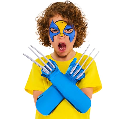 Rubies Official Marvel X-Men '97 Wolverine Child Claws, Kids Superhero Fancy Dress Halloween