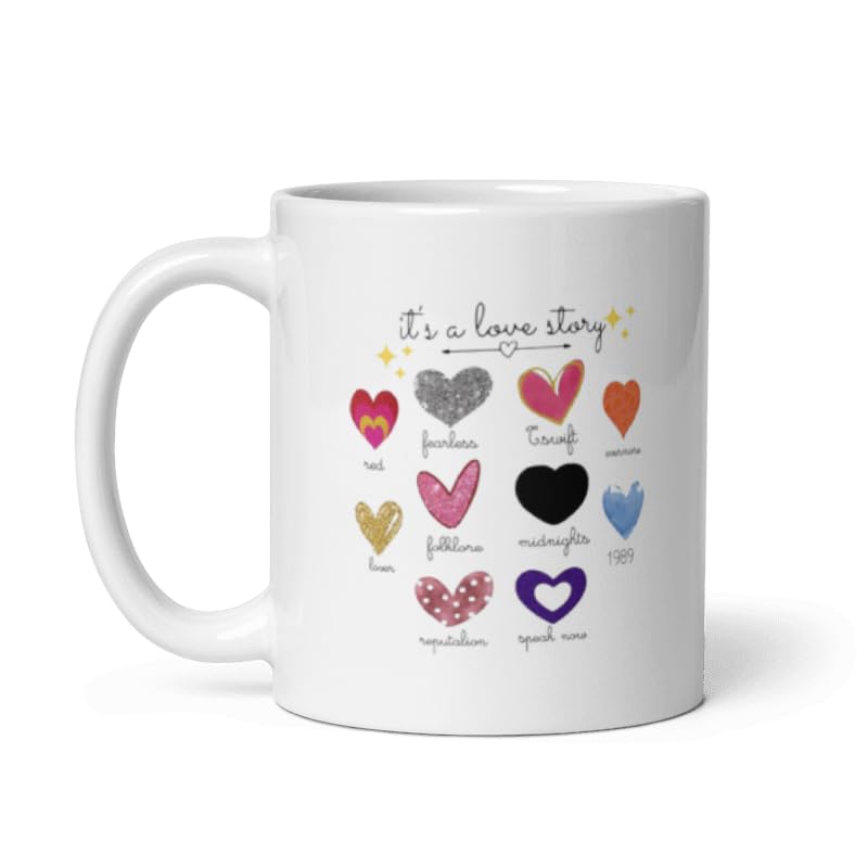 Valentine Mug Eras Concert Valentine Gift For Swift Fan Taylor Merch (11oz)