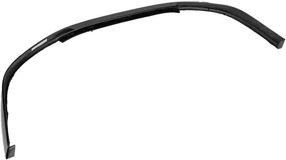 Front Bumper Lip Compatible with 2003-2005 Honda Accord Sedan, 4DR Front Bumper Lip Spoiler Splitter Bodykit Black Valance Chin Lip By IKON MOTORSPORTS 2004