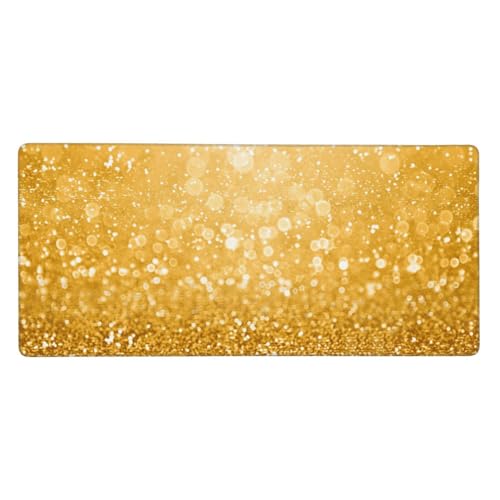 Tapis de souris grand format paillettes ordinateur 40x90cm antidérapant