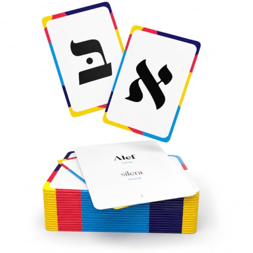 Aleph Bet Hebrew Alphabet Flashcards