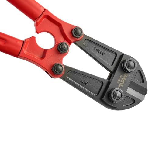 BLACK CANYON 36" Heavy Duty Bolt Cutter, High Hardness Cr-Mn Steel Blades, Long Handle Power Cutter for Chains, Padlocks, Bolts & Metal by BLACK CANYON - Image 2