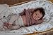 Zero Pam Realistic Silicone Baby Doll, 18 Inch Reborn Baby Dolls Silicone Full Body, Lifelike Babys Doll Girl, Anatomically Correct Newborn Girl, Real Life Reborn Dolls for Girls
