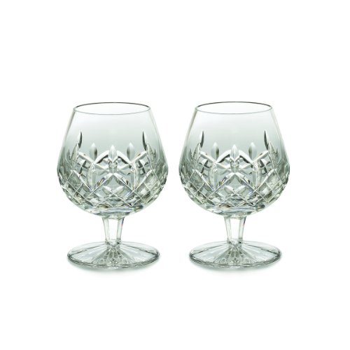 Get Special Price Waterford Lismore Brandy Balloon Boxed Pair, 12-Ounce