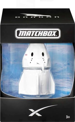 Matchbox SpaceX Dragon Spacecraft, Premium Die-Cast Replica Vehicle with Collectable Packaging - Image 4