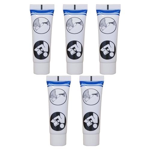 ZAGARO Graisse de Plombier pour Joints toriques - Graisse de plomberie au Silicone,Graisse lubrifiante en Silicone étanche, 5 pièces, pour Filtre de Piscine, plombiers, Valve, Joints toriques de