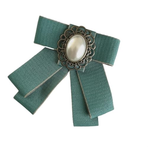 Nœud papillon femme cravate ruban avec gland et broche bijou costume élégant