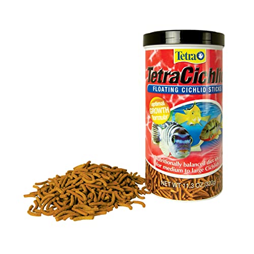 Tetracichlid Floating Cichlid Sticks 11.3 Ounces, Pond Fish Food, Nutritionally Balanced #TOP2