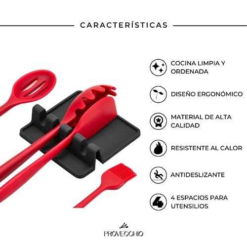 Encuentra la mejor selección de Soporte utensilios silicona al mejor precio. 2 Imagen adicional