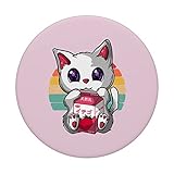 Zoom IMG-2 anime kawaii cat latte fragola