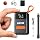 2-in-1 Mini Electric Bike Pump with LED Headlight, 150 PSI Portable Tire Inflator with Digital Gauge, Auto Shut Off, 2000mAh Type-C Rechargeable Air Pump for Bike, E-Bike, Car & Balls, Travel Gift