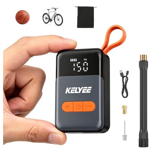 Kelyee F05 Mini Electric Bike Pump 150 PSI