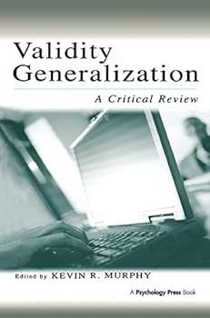 Hardcover Validity Generalization: A Critical Review (Applied Psychology Series) Book
