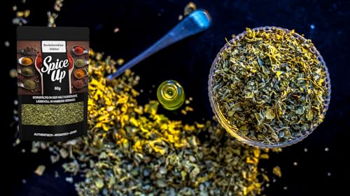 Spice Up Getrocknete Bockshornkleeblätter 60g – Kasuri Methi 60g – Aromatisch, würzig & typisch indisch – Für Currys, Dal, Butter Chicken & Masalas – 100 % naturrein & vegan
