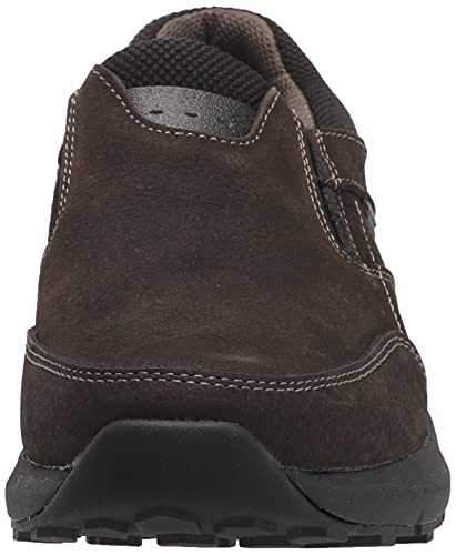 Nunn Bush Men's Excursion Waterproof Moccasin Toe Slip-On With Kore Comfort Technology Loafer, Charcoal, 12 Wide #TOP1