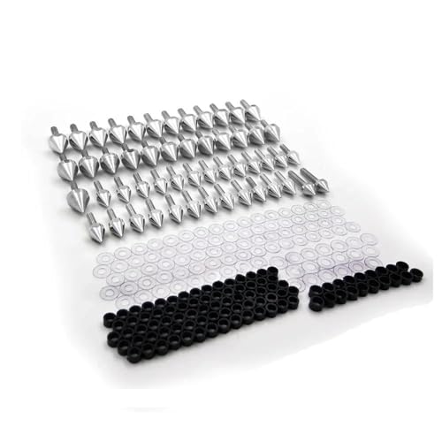 Pernos carenado Yamaha YZF-R6 1999-2002 tornillos de fijación kit completo color negro