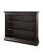 Westwood Design Pine Ridge/Stone Harbor Hutch/Bookcase, Black