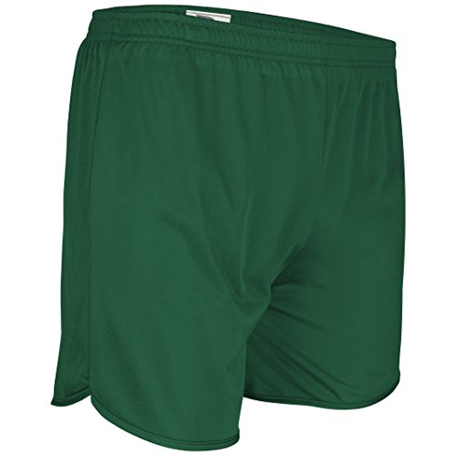 Mens Athletic Gym Shorts for Running, Cycling, Yoga, and Sports TR-403 Forest Green
