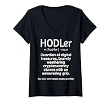 Photo Gallery divertente crypto bitcoin criptovaluta hodler maglietta con collo a v Photo Gallery divertente crypto bitcoin criptovaluta hodler maglietta con collo a v
