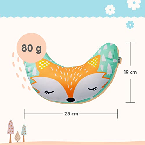 Miniatura 3 de Protector De Cabeza Y Cinturón De Seguridad Para Niños En El Coche Brunoko - Combinación De Reposacabezas Y Almohadilla Para Cinturón De Seguridad - Cojín Para El Cuello Infantil En El Coche Cómodo