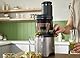 Kenwood PureJuice Pro Entsafter JMP85.00SI, Slow Juicer für selbstgemachte Säfte, XXL-Einfüllöffnung für ganze Früchte, mit niedriger Drehzahl für den Erhalt wichtiger Vitamine, 230 Watt, Silber