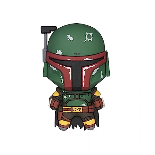 Imán 3D de espuma Star Wars Boba Fett Chibi miniatura 1