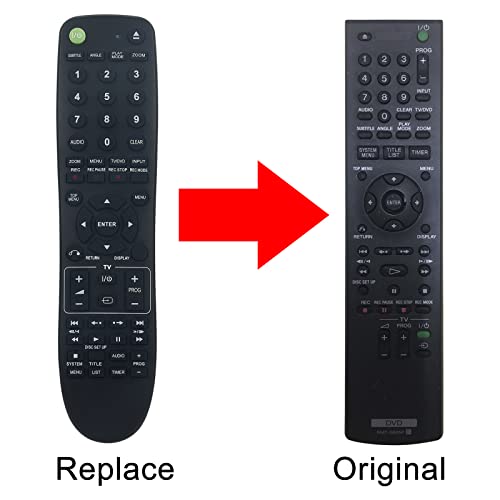 VINABTY RMT-D245P Replacement Remote Control Compatible with Sony DVD Player RDR-HX650 RDR-HX950 RDR-HX750 RDR-GX350 RMTD245P RDRGXD350 RDRGX350 RDRHX750 - Image 2
