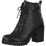 Feel Me Fußbett MARCO TOZZI Damen 2-2-25204-35 Stiefelette, Black Antic, 39 EU