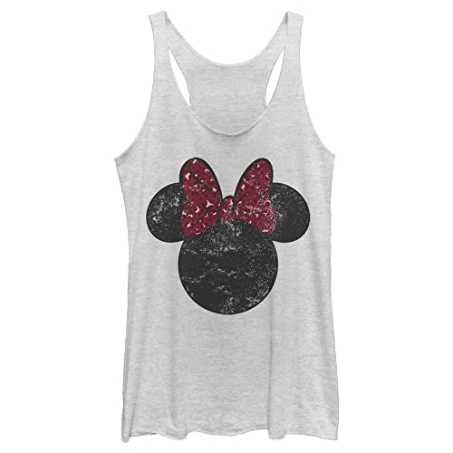 Débardeur femme Disney Minnie avec nœud léopard pour le sport et l'été
