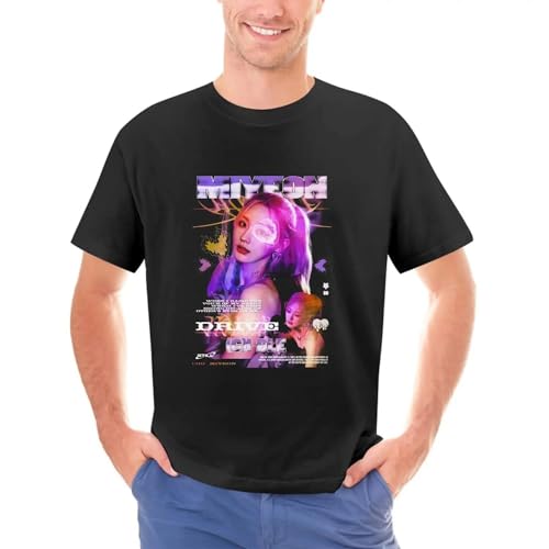 Photo de Violet-Ver-Cho-Mi-Yeon-Shirt-K-Pop-Idol-Tee-G-I-dle-Girl-Group-T Black S
