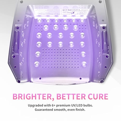 Image of iGel Beauty Hybrid PRO 3.0 XL UV /LED Nail Lamp - Wireless Rechargeable 48W Nail Dryer, Extra Wide Full-Hand Curing, 9000mAh Battery, Smart Timer & Builder Gel Mode, Cordless Professional Lamp