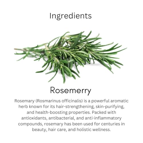 Image of Khai Pure Rosemary Essential Oil For Hair Growth, Hair Fall Control, Dandruff & Skin Care | Non Greasy Rosemary Oil for Skin, Shiny Soft Hair | Hair Oil For Men & Women - 15ml