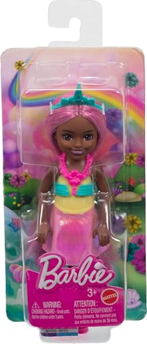 Muñeca Barbie Chelsea Unicornio de 15 cm con accesorios miniatura 6