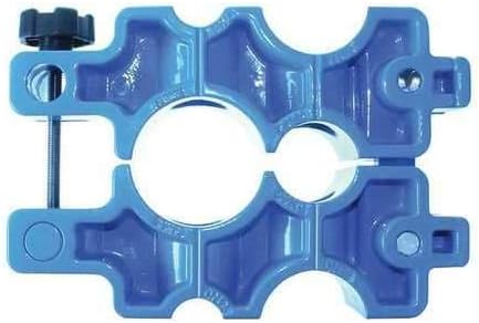 Drilling Jig, Blue, Brass
