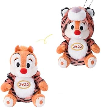 Amazon Co Jp デール 干支 ぬいぐるみバッジ 東京ディズニーリゾート限定 22年 ニューイヤーグッズ お正月 寅年 虎 ディズニー グッズ お土産 おもちゃ
