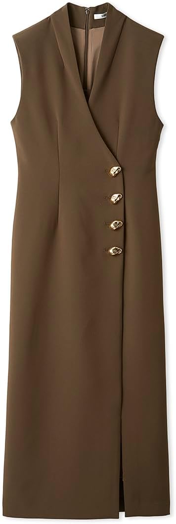 Snidel Gold Button Girlet Dress