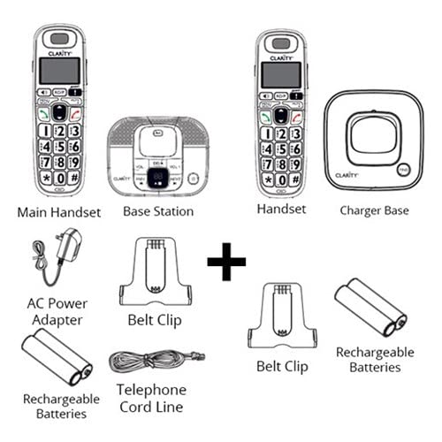 Teléfono Inalámbrico Clarity D704 con Manos Libres miniatura 7