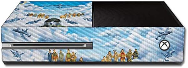 Película de fibra de carbono MightySkins para Microsoft Xbox One – Fly High | Acabamento protetor, durável texturizado de fibra de carbono | Fácil de aplicar, remover e mudar estilos | Feito nos EUA