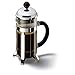 CHAMBORD Cafetière à piston, 3 tasses, 0.35 l, acier inox
