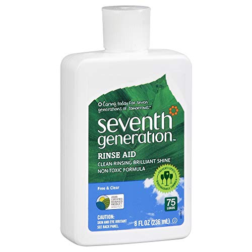 seventh generation rinse aid free and clear -- 8 fl oz packaging may vary
