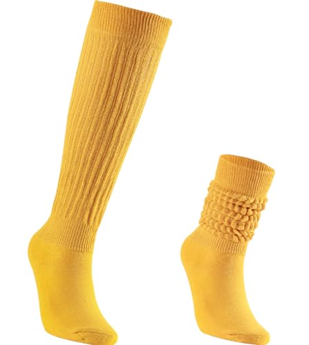 Image of TINTAO Women's Slouch Socks Thigh High Boot Socks Soft Scrunch Socks,Knee High Boot Socks Calf Socks for Women,Size 5-10#L119